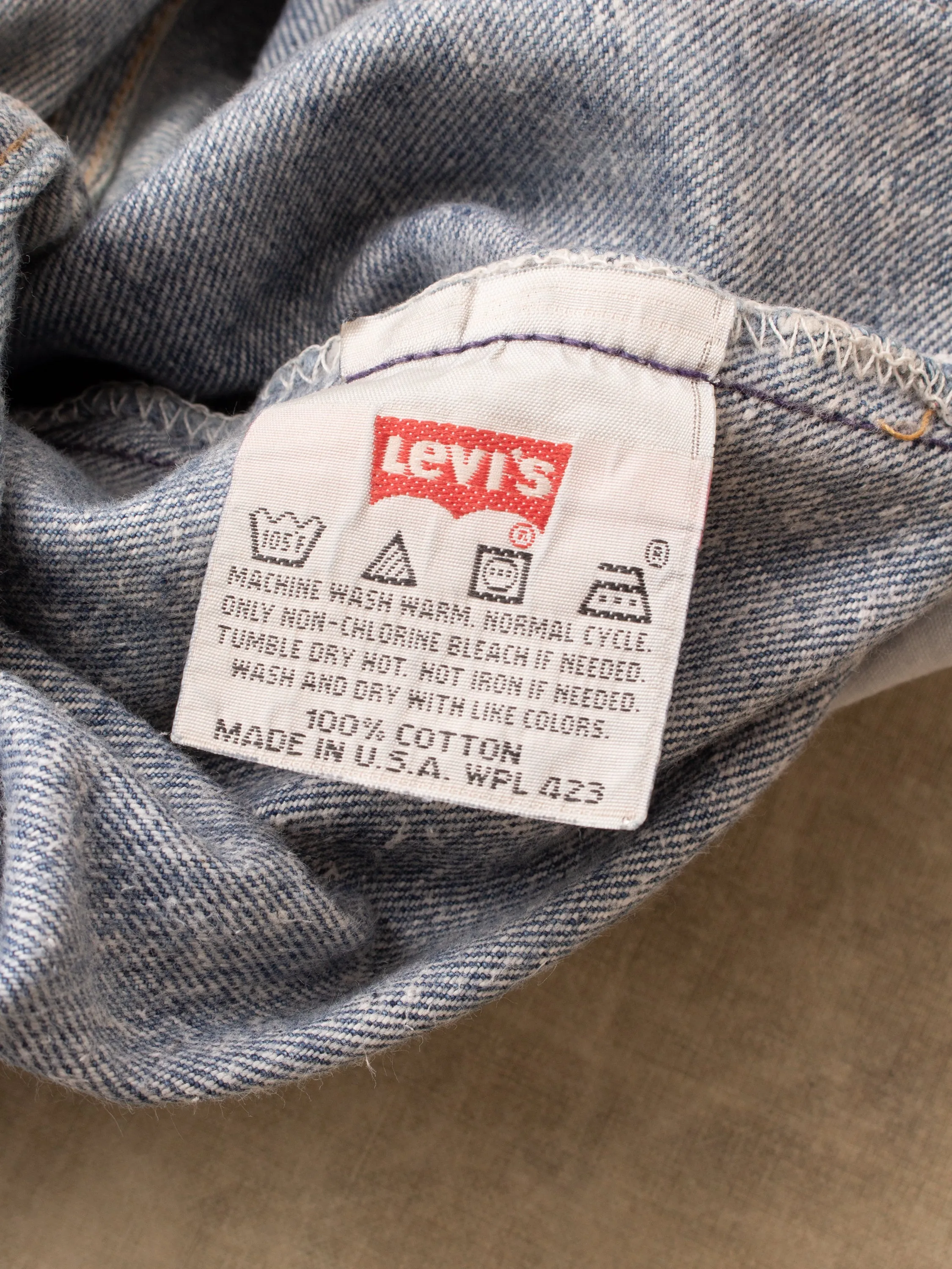 No. 54 Vintage 90's Made in USA Levi's 501 Jeans W34/L30