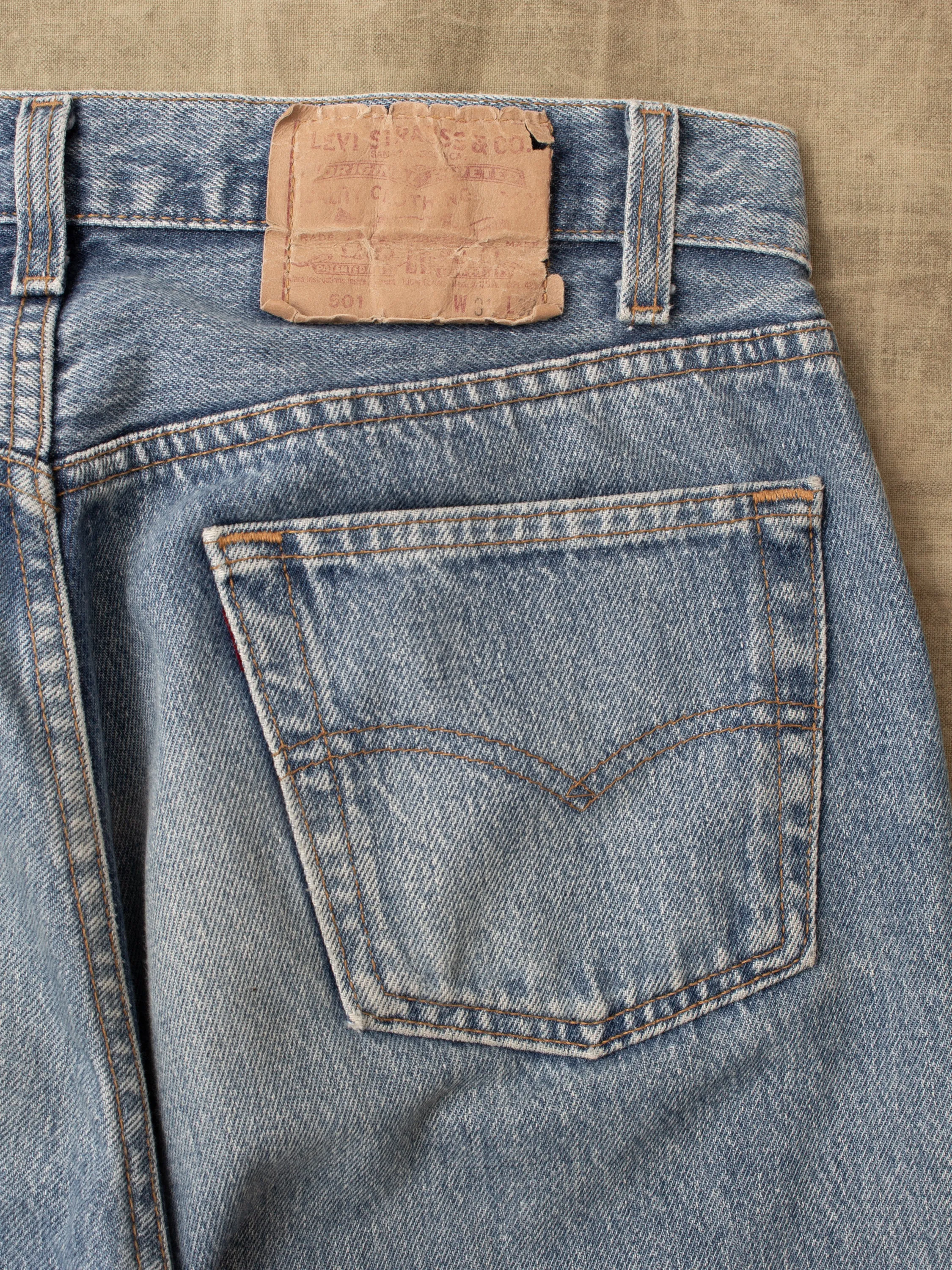 No. 56 Vintage 90's Made in USA Levi's 501 Jeans W31/L32