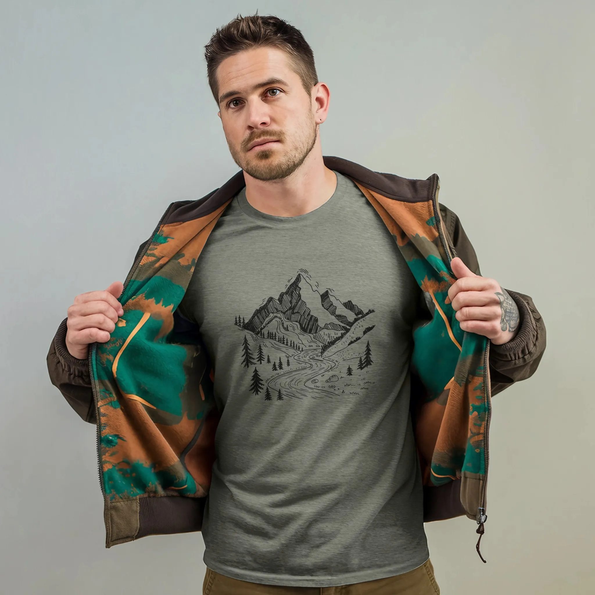 North Cascades Doodle T-Shirt