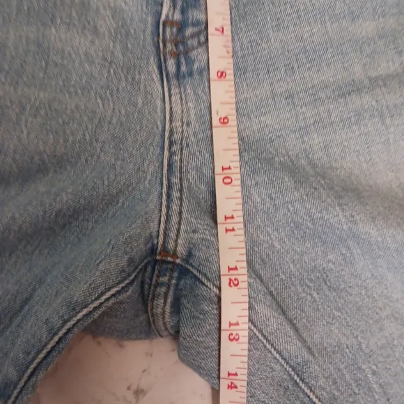 NWOT Madewell The Perfect Vintage Wide Leg Crop Jeans Light Wash Raw Hem Sz 32P