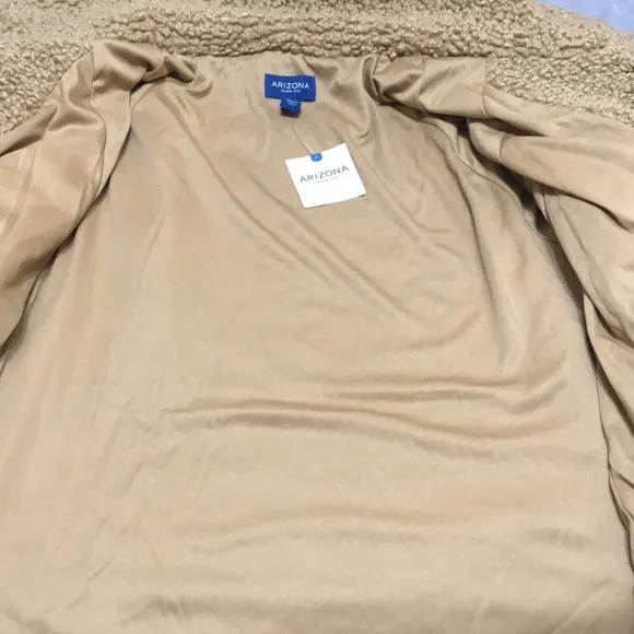 NWT Arizona Jean Co. Teddy Jacket Size Small