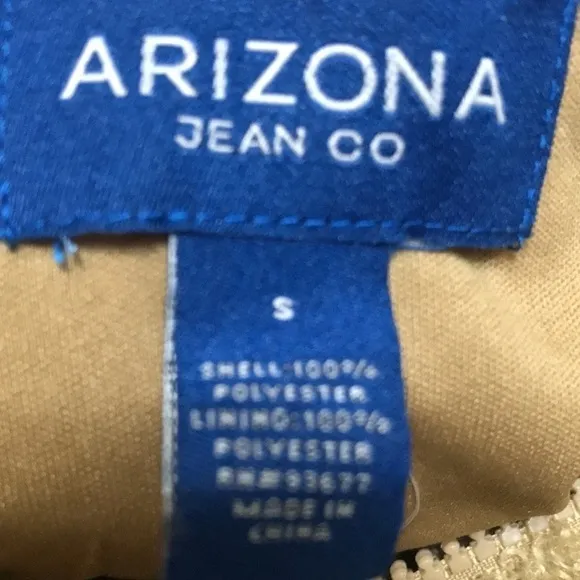 NWT Arizona Jean Co. Teddy Jacket Size Small