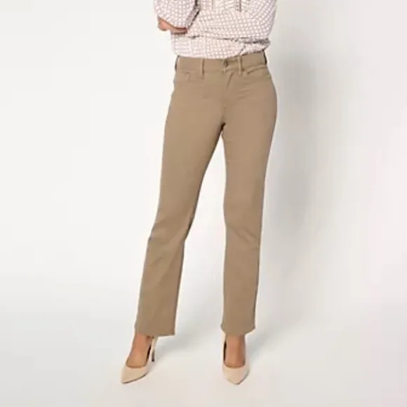NYDJ Ellison Straight Leg Jean in Incense Size 14P. NWT