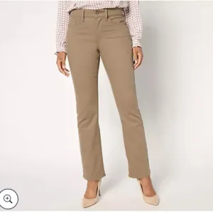 NYDJ Ellison Straight Leg Jean in Incense Size 14P. NWT