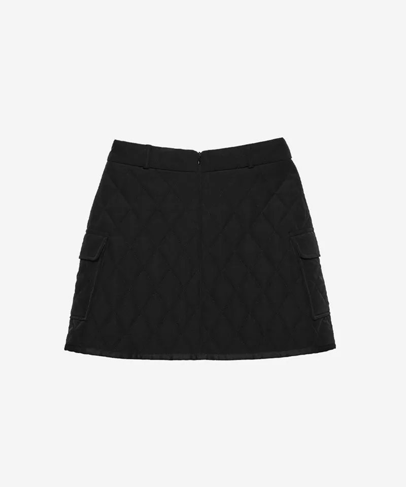 OBER Golf Diamond Quilting Padding Skirt Set
