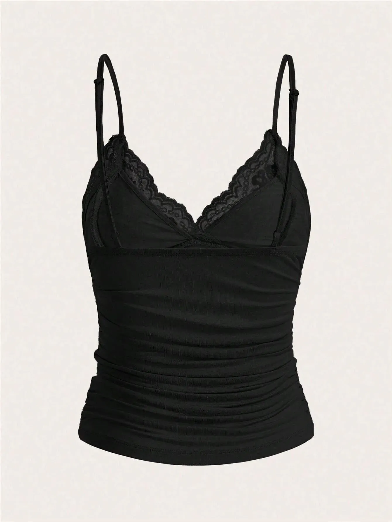 Obsidian Phoenix Women’s Black Lace Bow Crop Top
