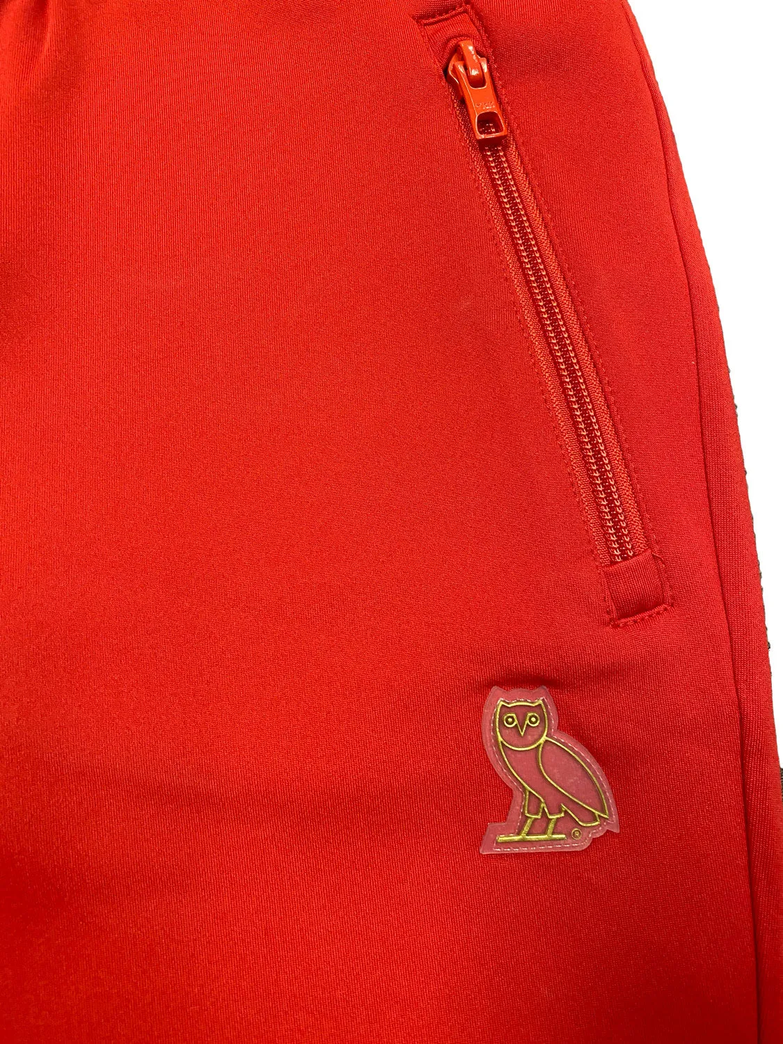 OCTOBERS VERY OWN OVO Men's Red Classic Track Pants S19-KB-027-RD NWT
