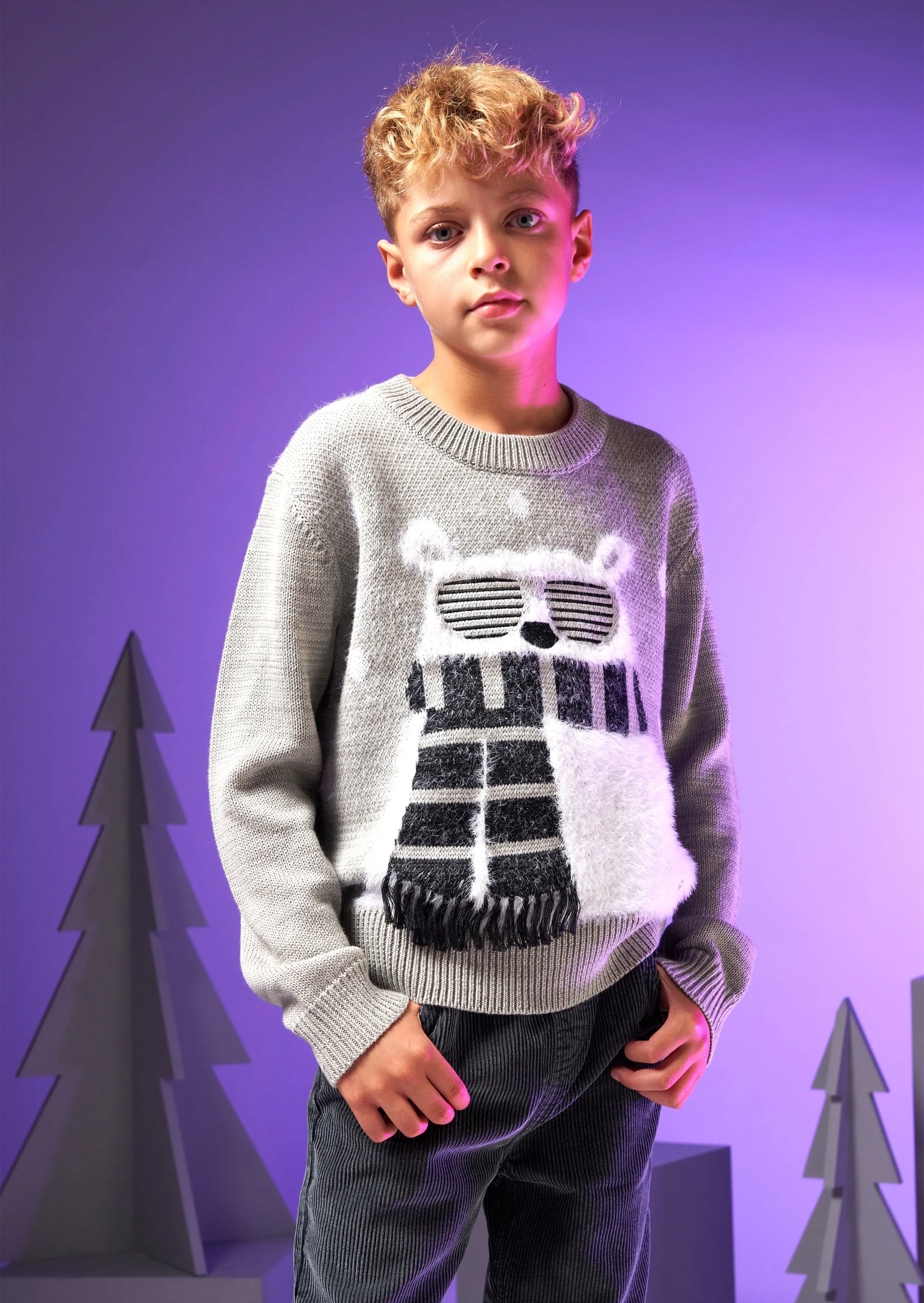 Pablo Polar Bear Jumper