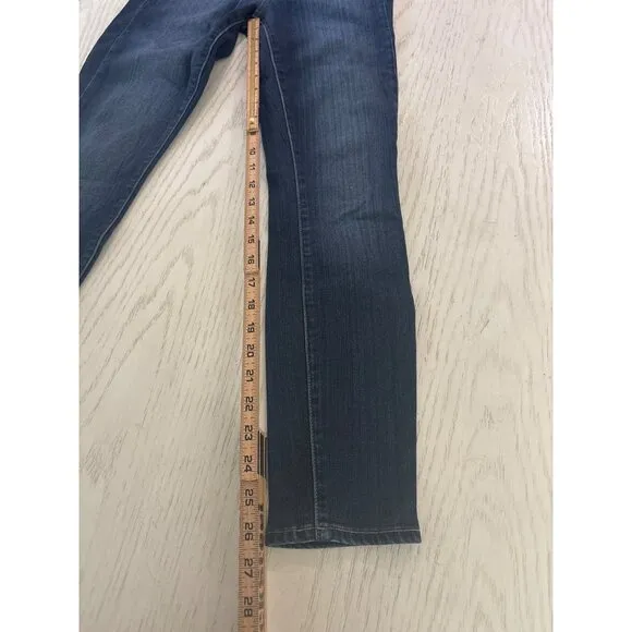 Paige Original Women's Verdigo Ankle Blue Jeans Size 25