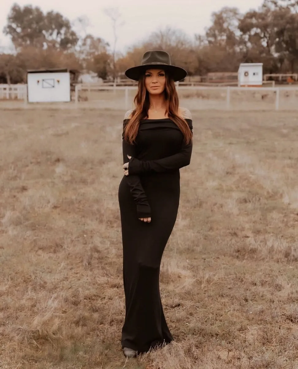 Paloma Maxi Dress Black