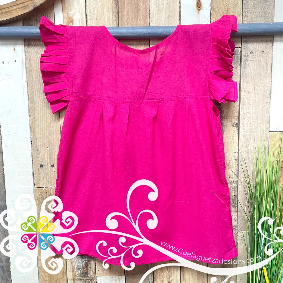 Paloma Top - Short Flutter Sleeve