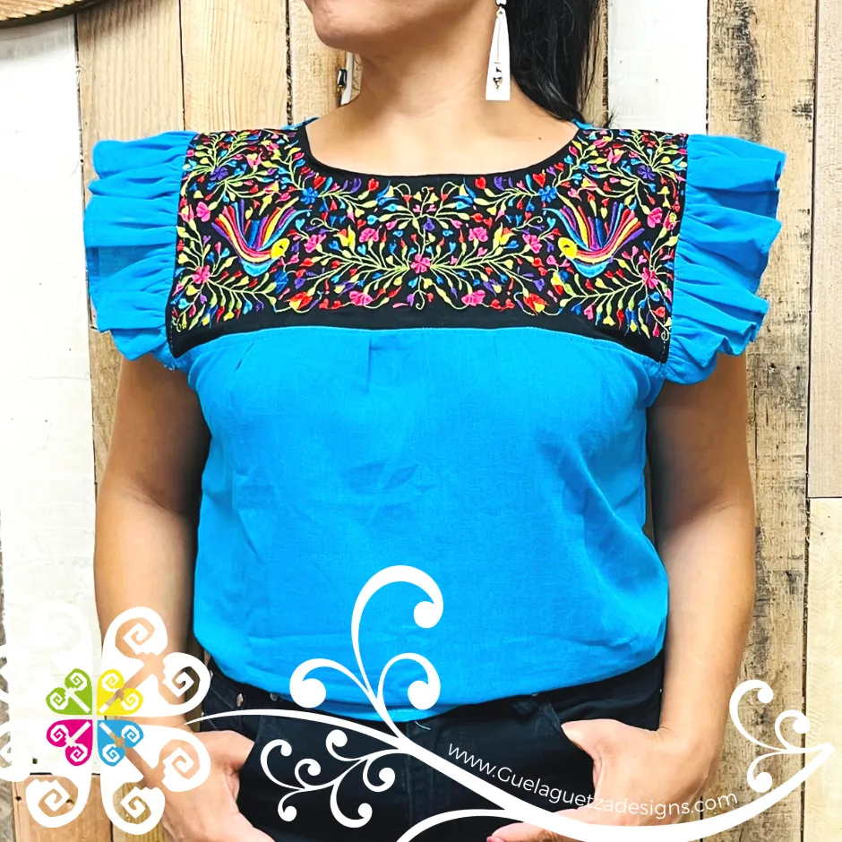 Paloma Top - Short Flutter Sleeve