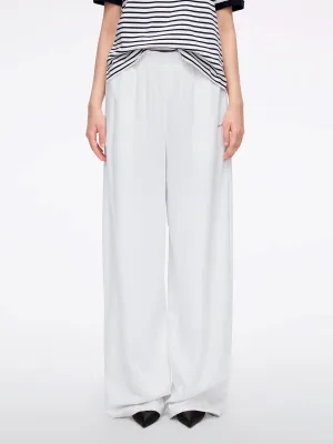Paneled Tencel Denim Jeans