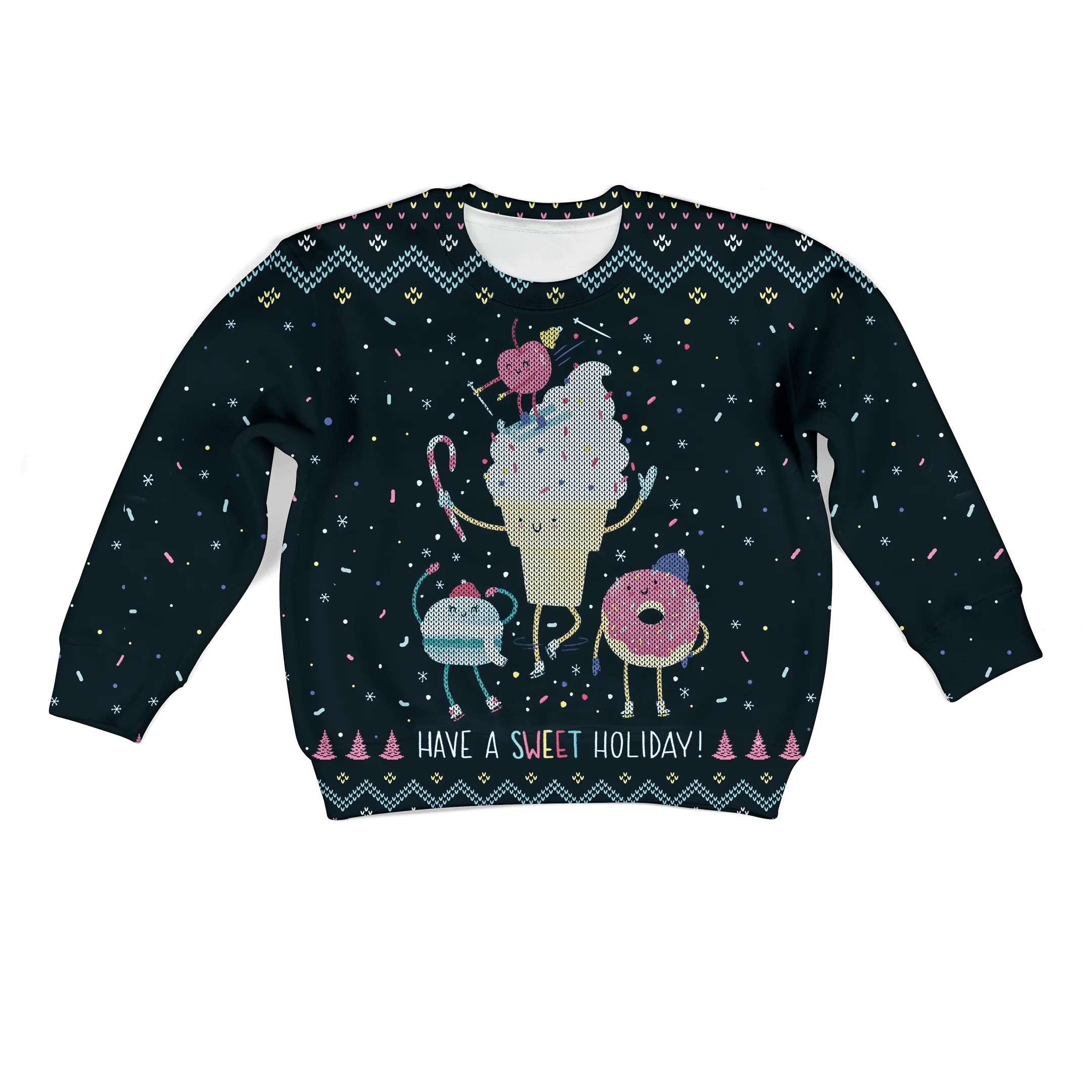 Pastry Have A Sweet Holiday Custom Cosplay Kid Hoodie