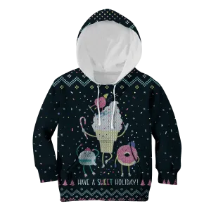 Pastry Have A Sweet Holiday Custom Cosplay Kid Hoodie