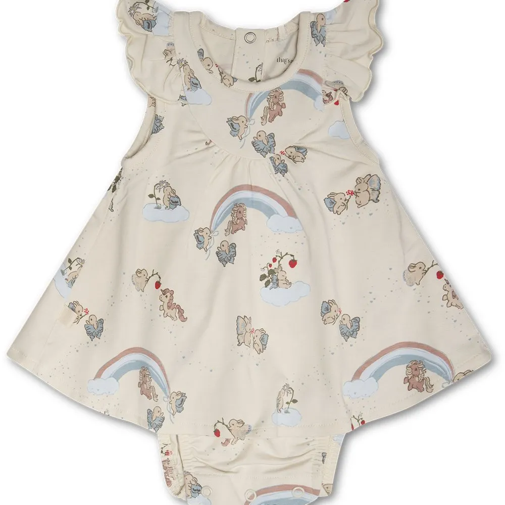 Paula dress body - Fairy sky