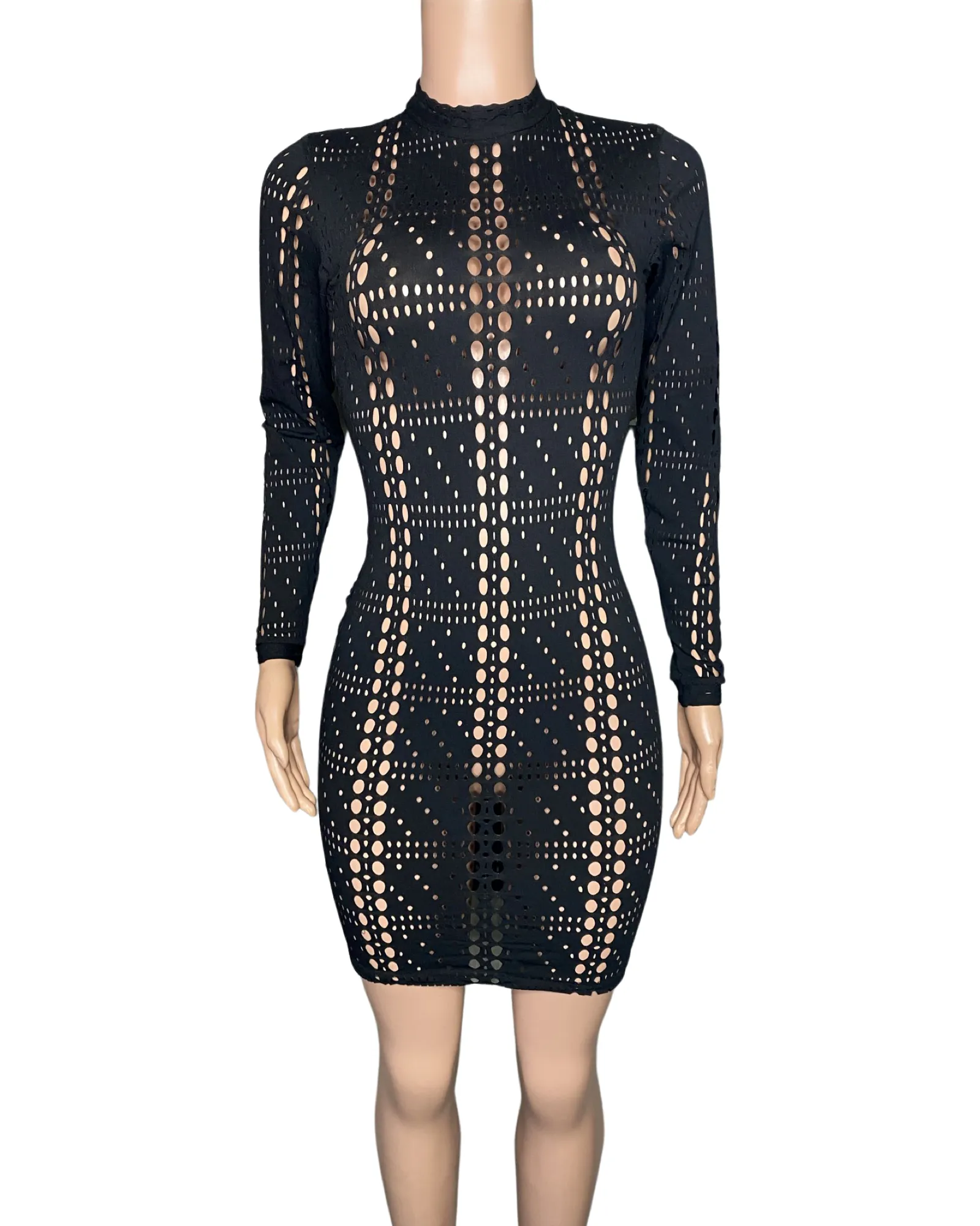 Peek A Boo mini dress