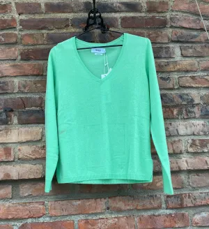 Penelope Cashmere Jumper Acid Green
