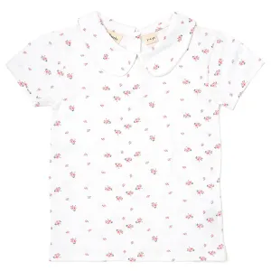 Peter Pan Short Sleeved T-Shirt - Floral