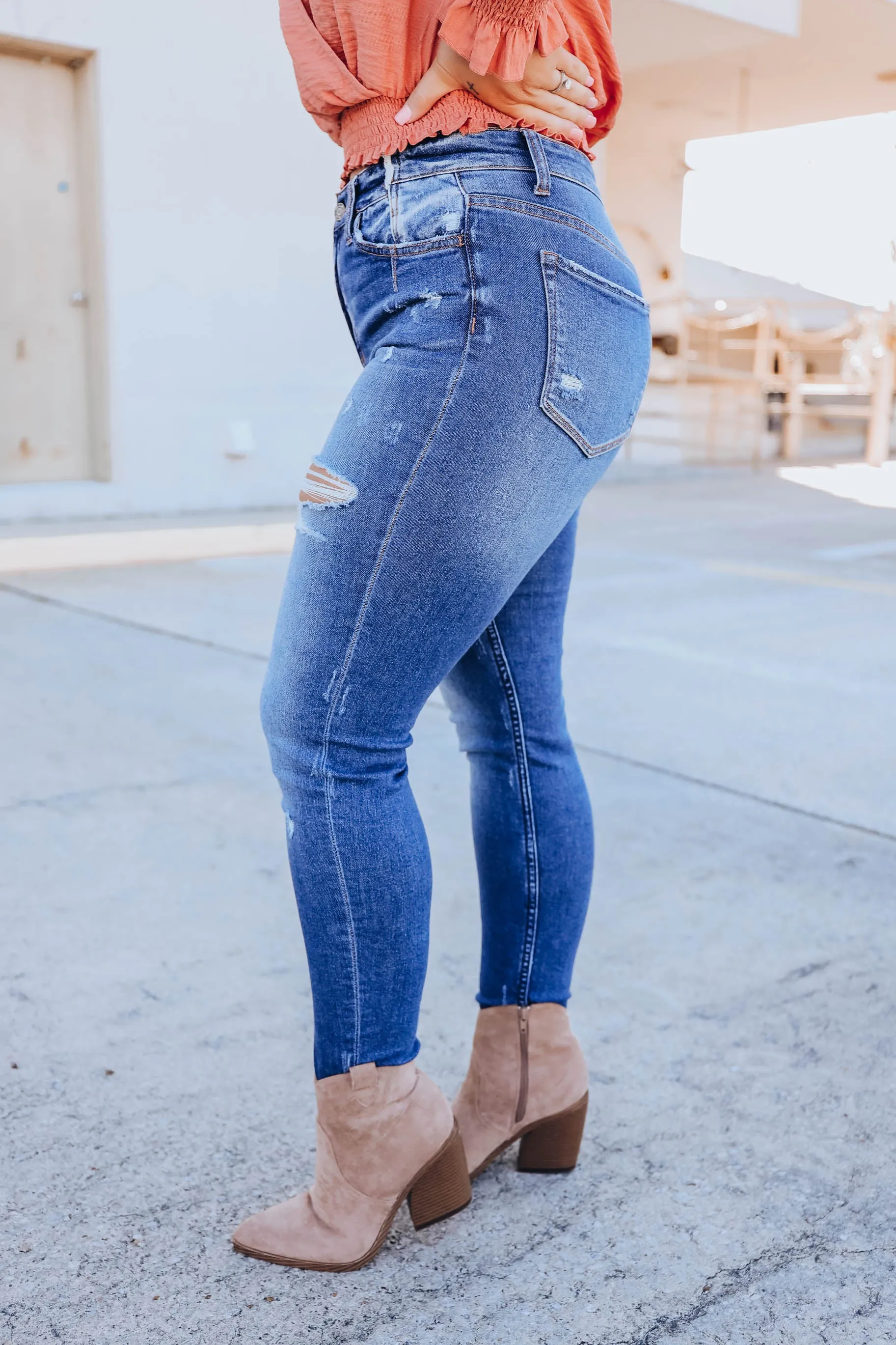 Phoenix High Rise Crop Jeans
