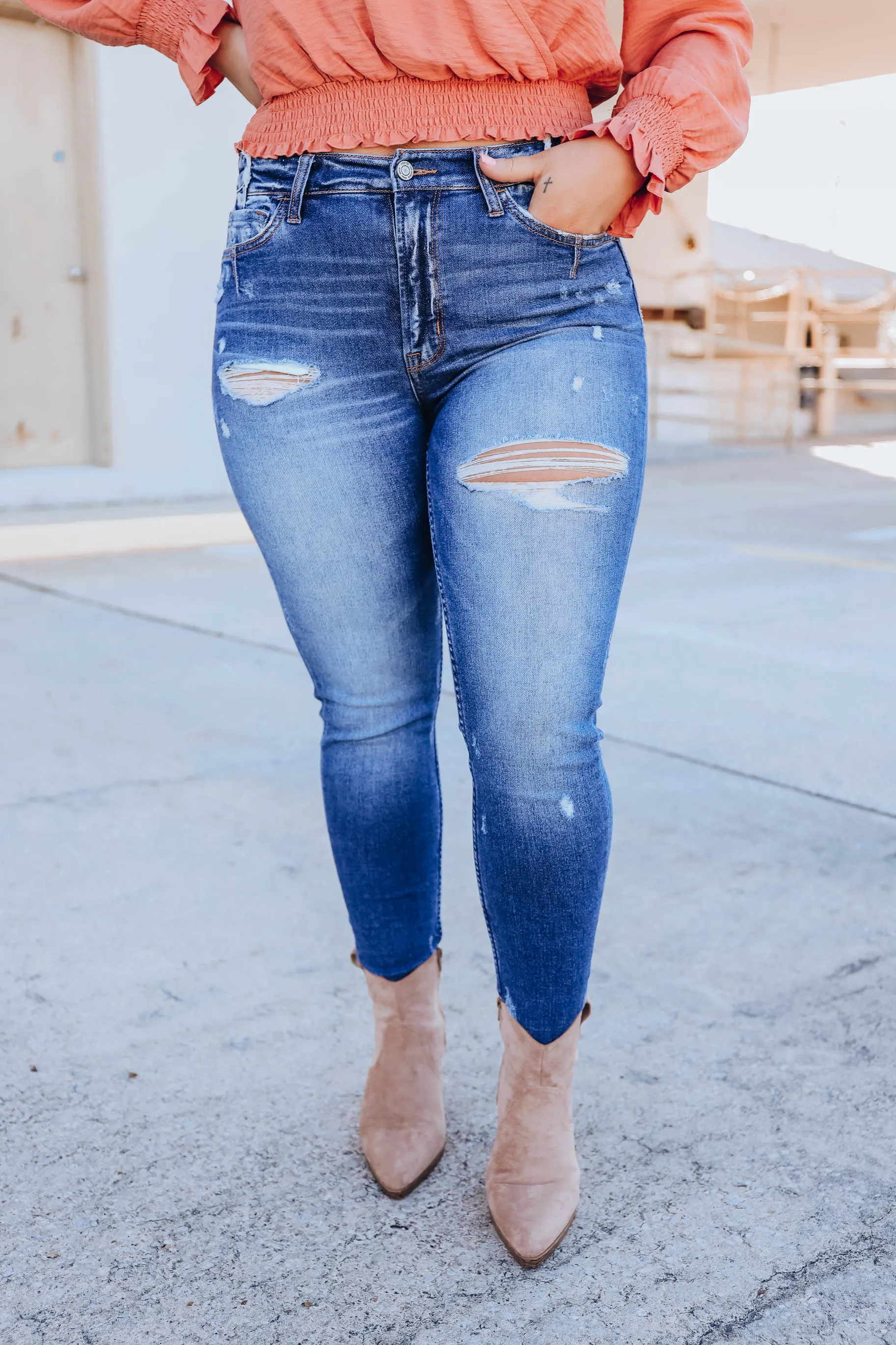 Phoenix High Rise Crop Jeans