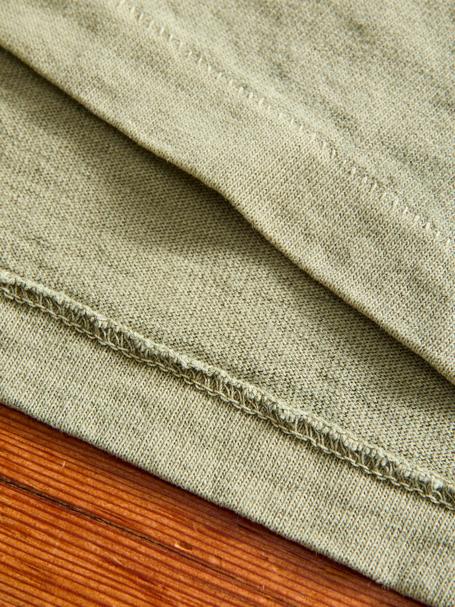 Pigment Dyed Pocket Tee in Dusty Zeder