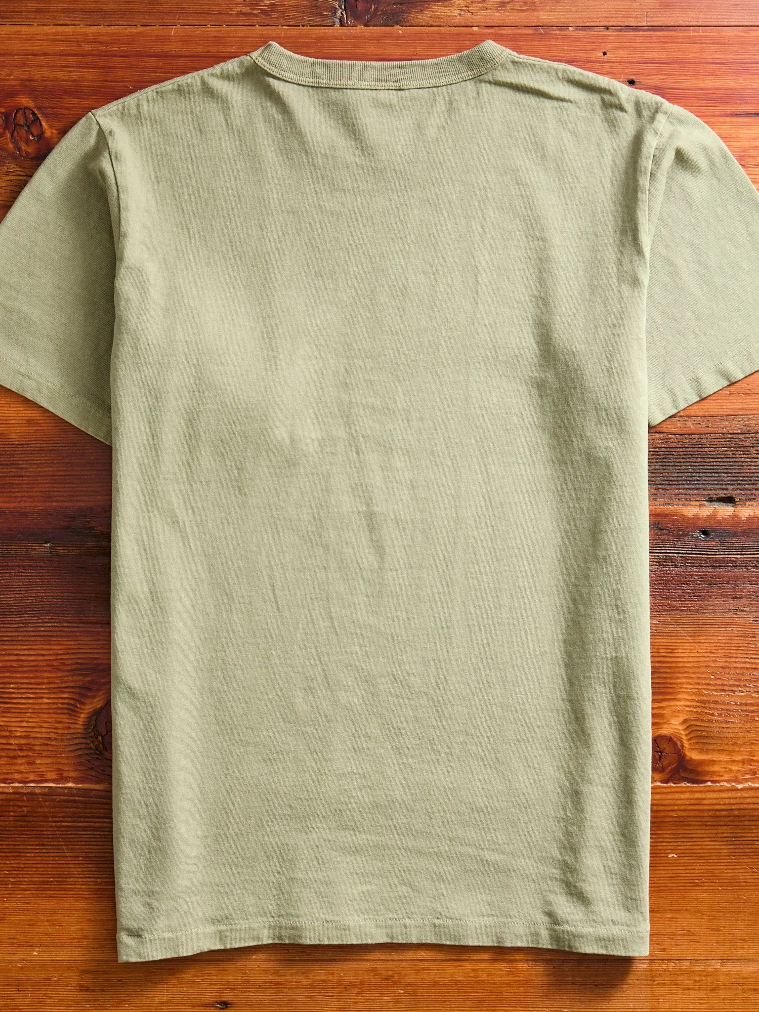 Pigment Dyed Pocket Tee in Dusty Zeder