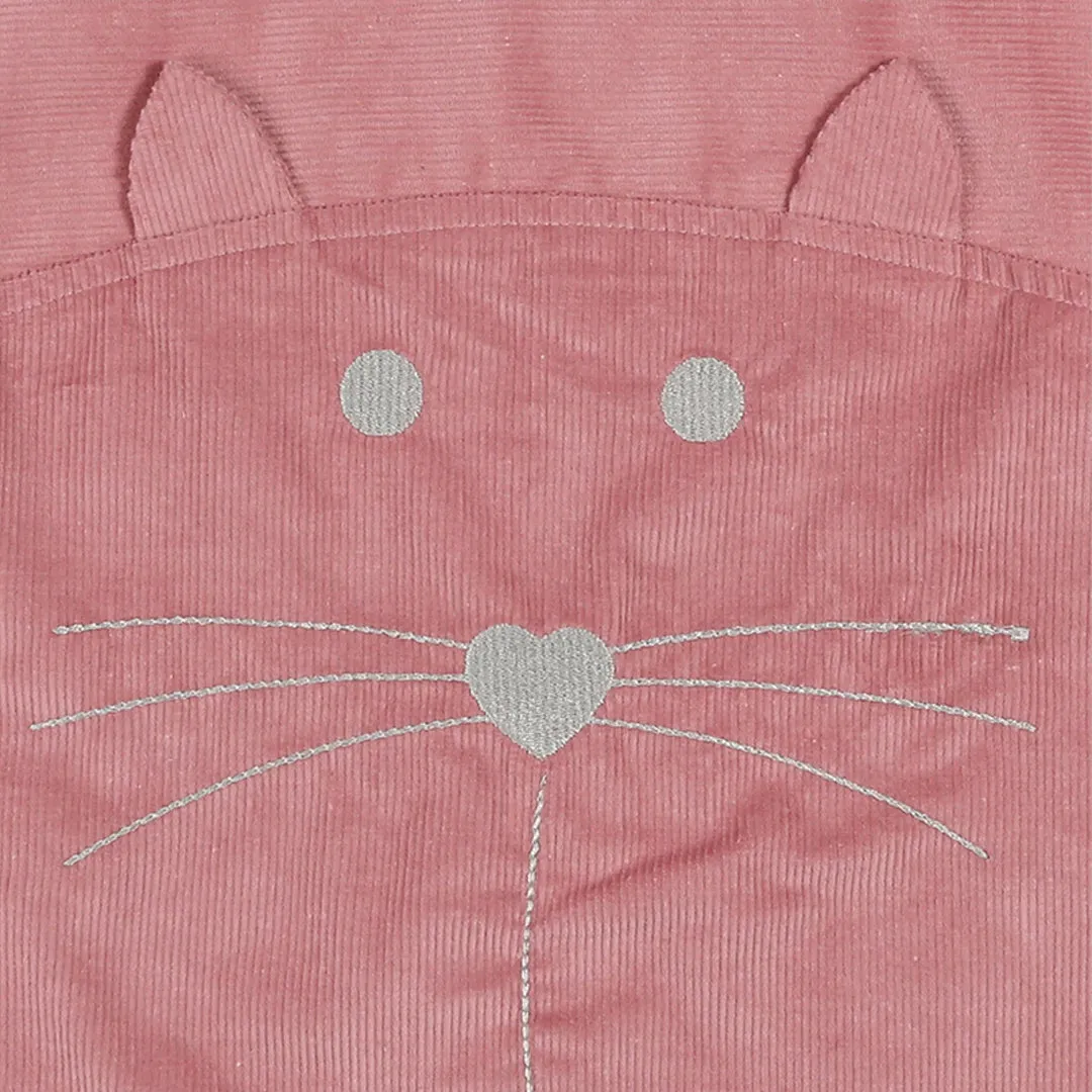 Pink Kitty Applique Dress