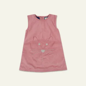 Pink Kitty Applique Dress