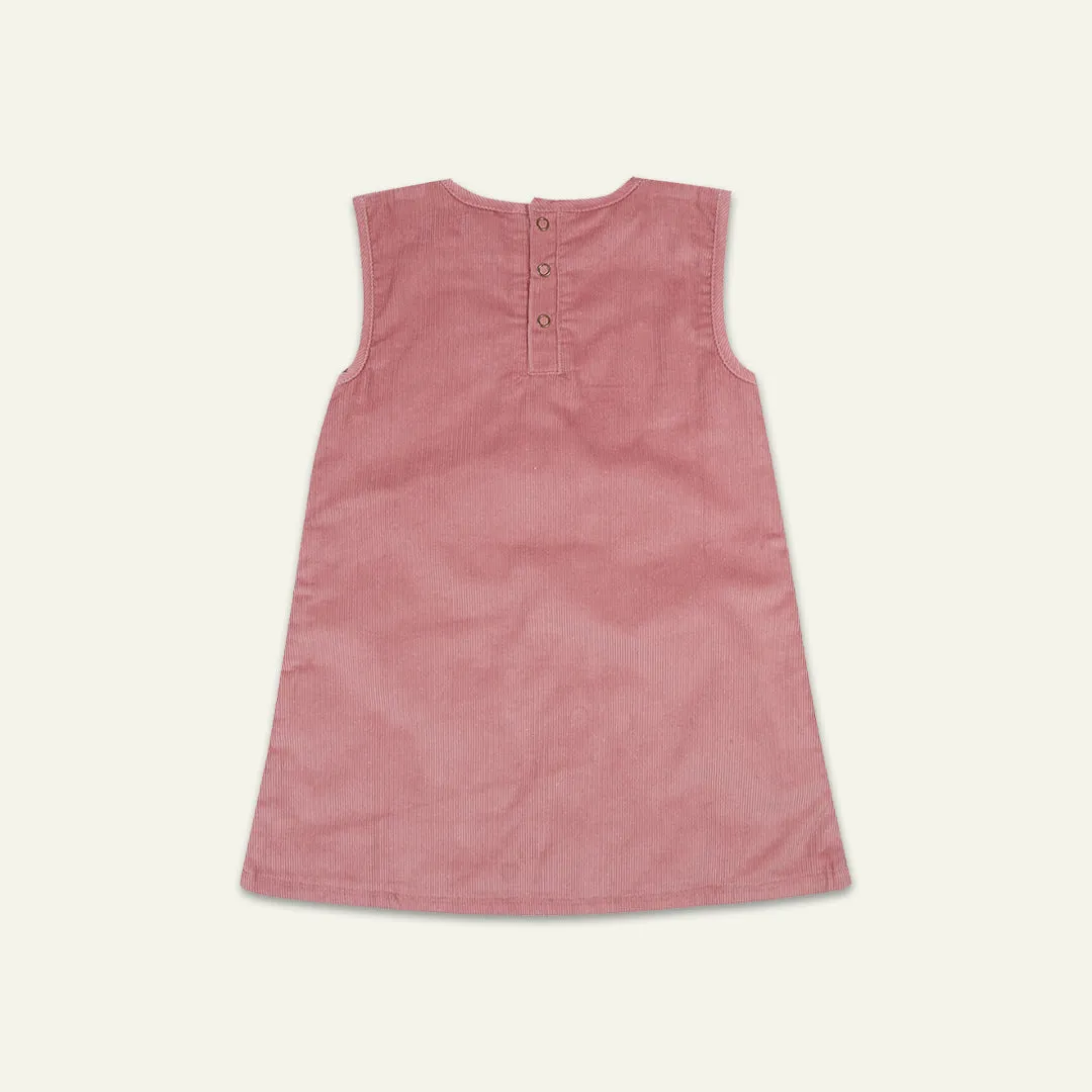 Pink Kitty Applique Dress