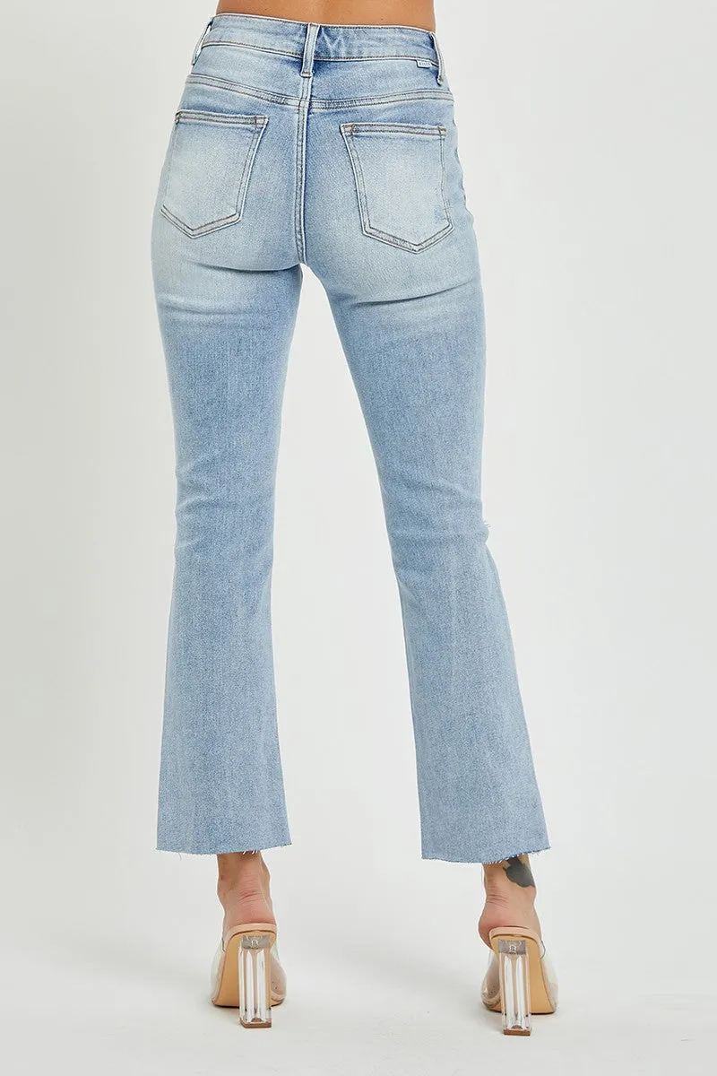 PLUS HIGH RISE-CROP STRAIGHT-VINTAGE WAS