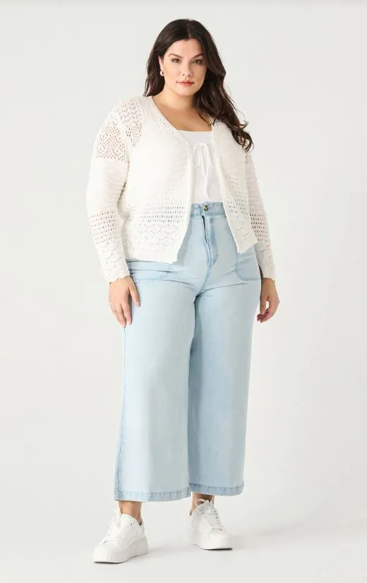Pointelle Cardi