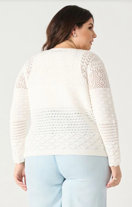 Pointelle Cardi