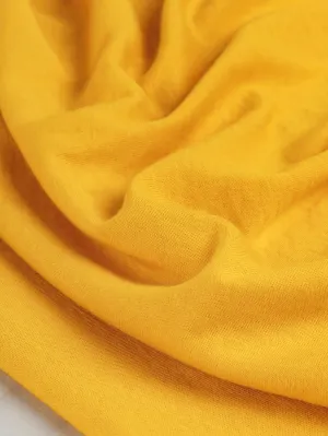 Pointelle Double Knit Deadstock - Mango