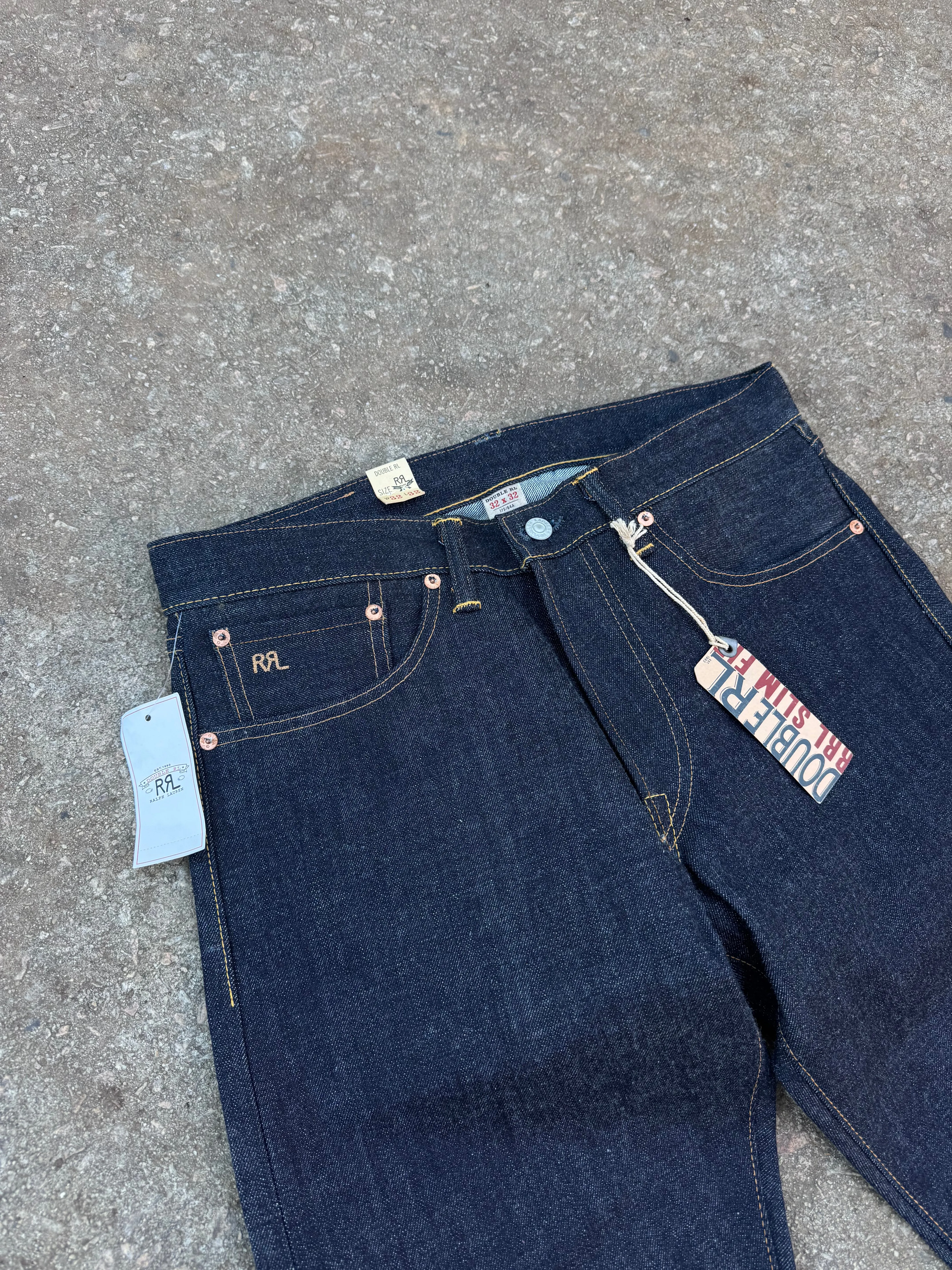 Polo Ralph Lauren RRL Deadstock Slim Fit Selvedge Jeans [32x32]