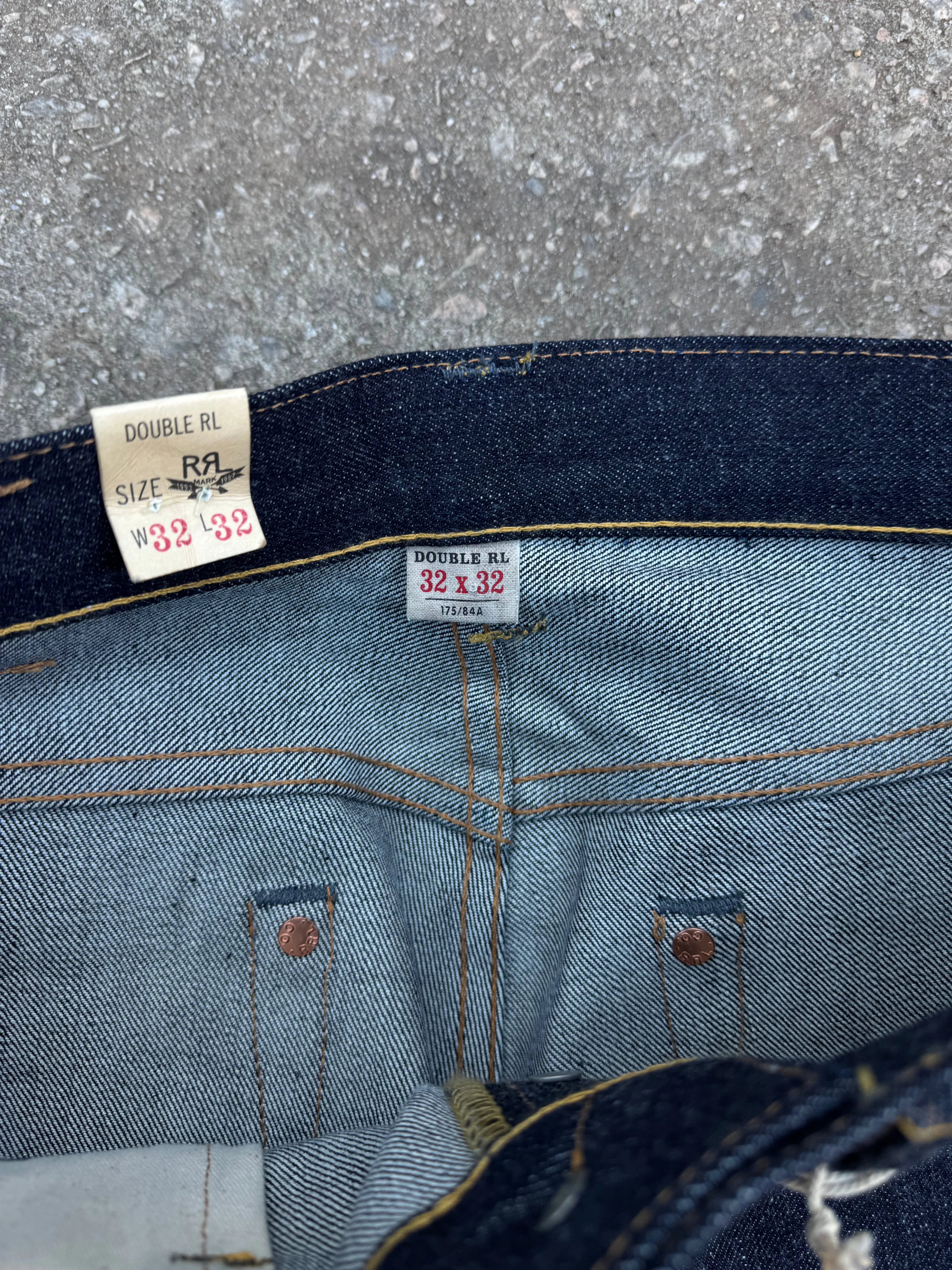 Polo Ralph Lauren RRL Deadstock Slim Fit Selvedge Jeans [32x32]