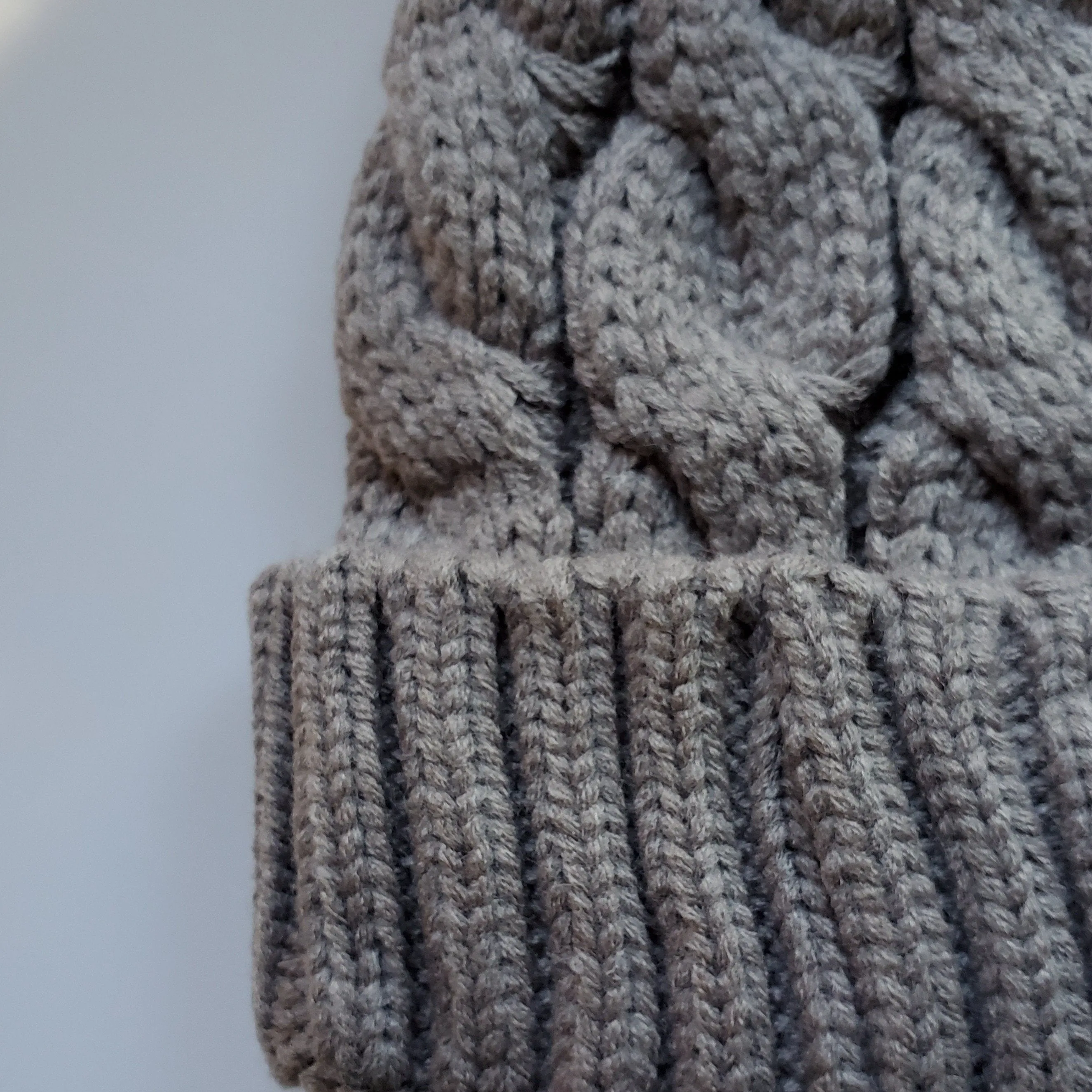 Pom Pom Toque -  Dark Grey