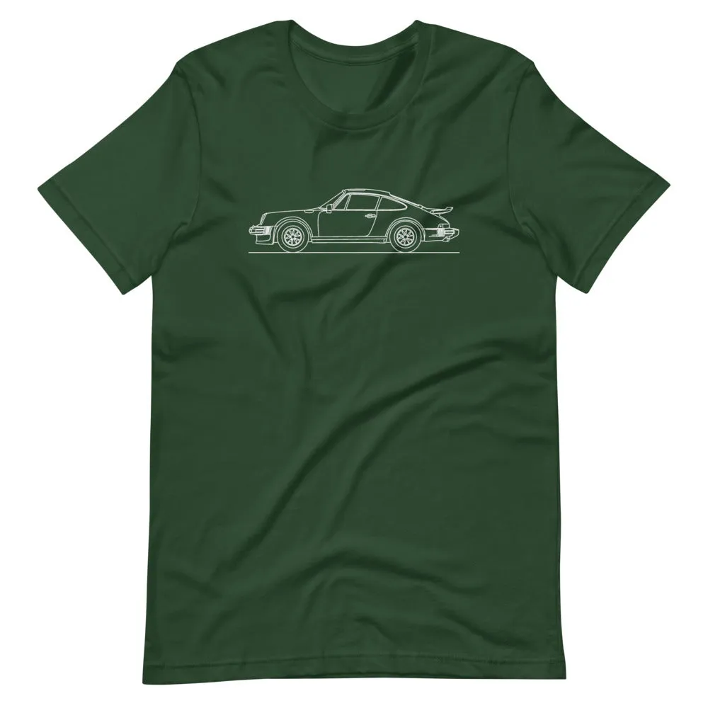 Porsche 911 930 Turbo silhouette T-shirt