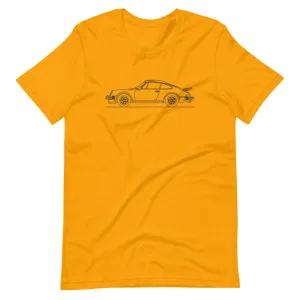 Porsche 911 930 Turbo silhouette T-shirt