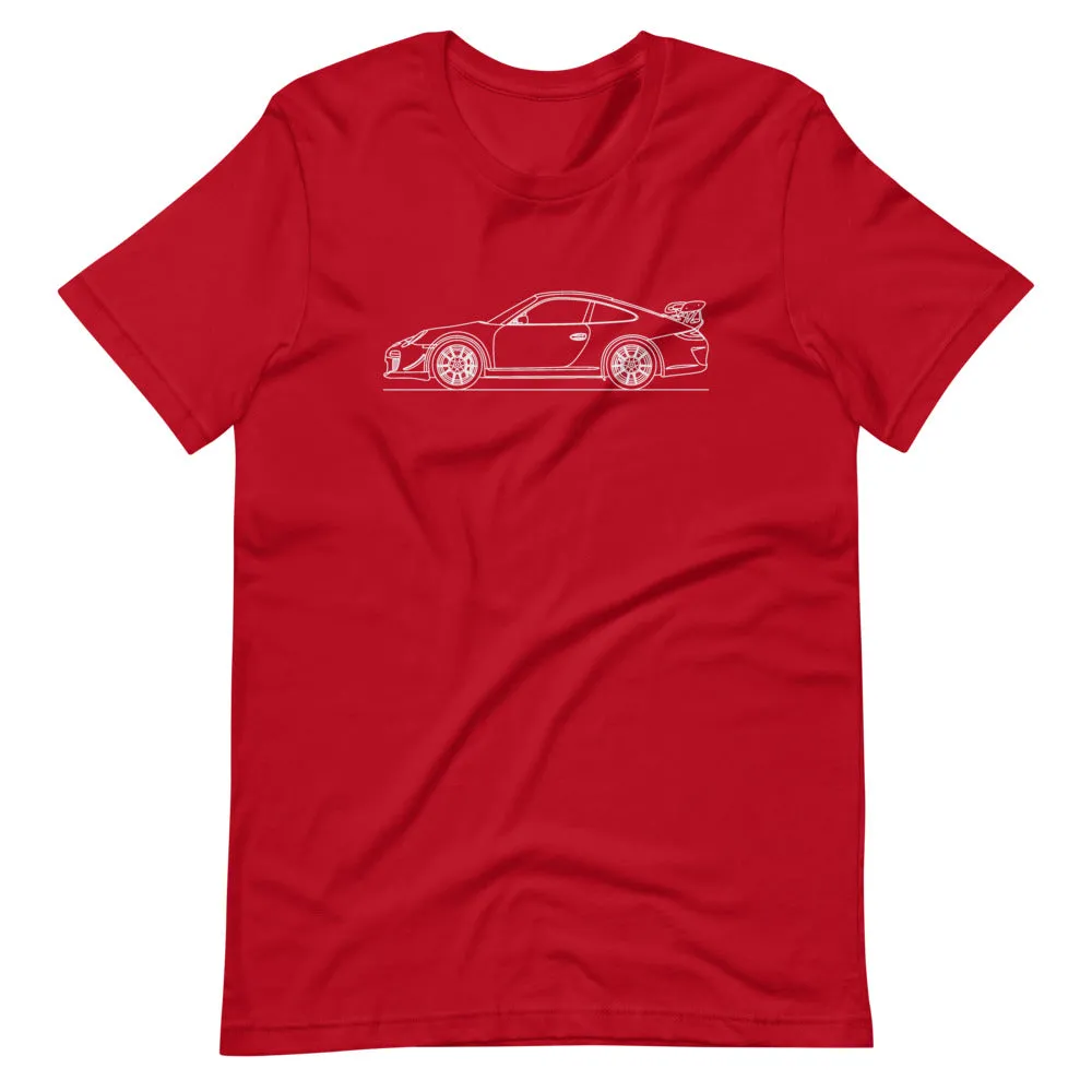 Porsche 911 997.2 GT3 RS silhouette T-shirt