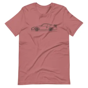 Porsche 911 997.2 GT3 RS silhouette T-shirt