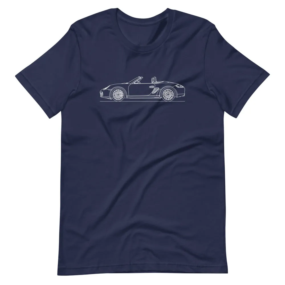 Porsche Boxster 987 silhouette T-shirt