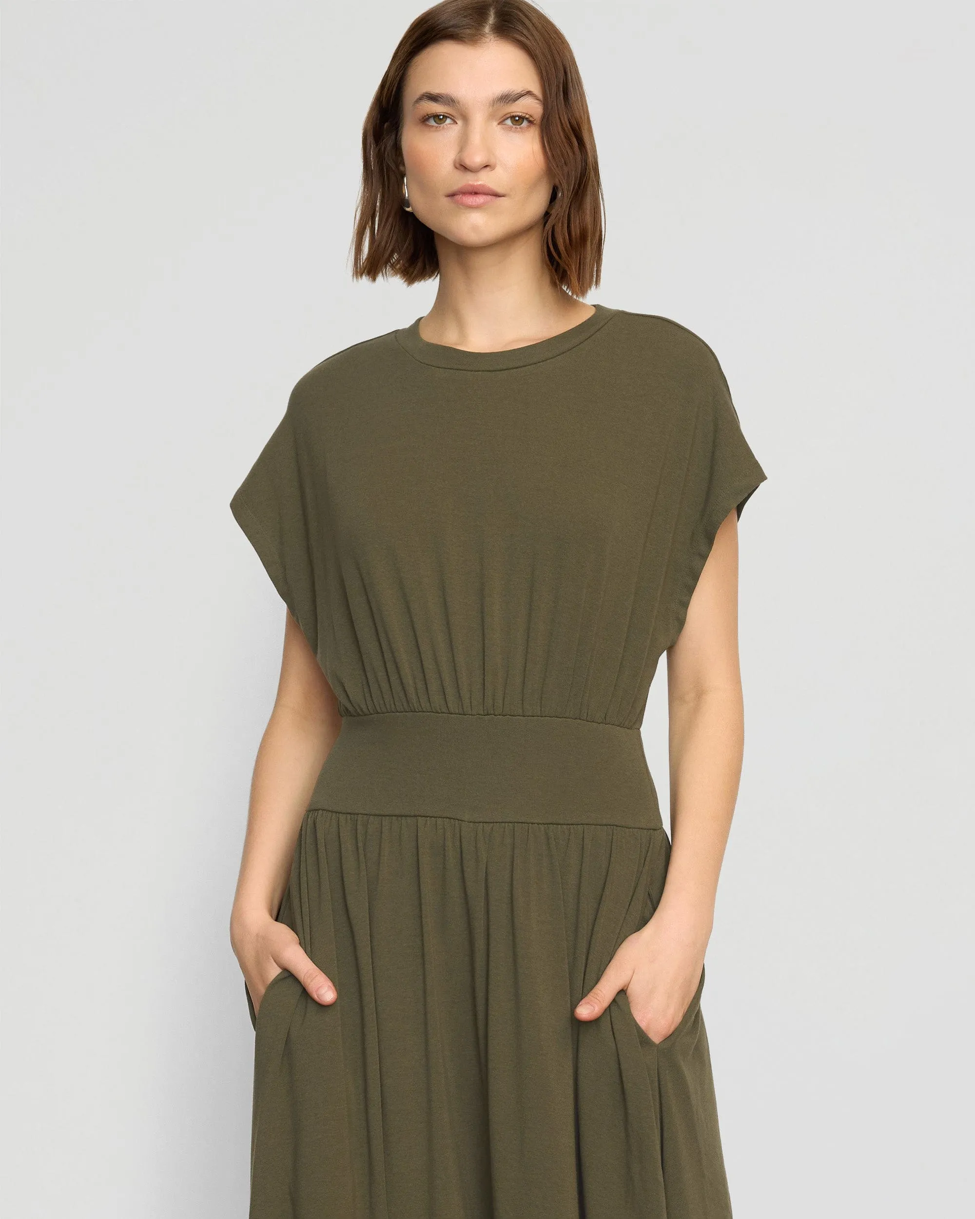 Prima Jersey Midi Dress