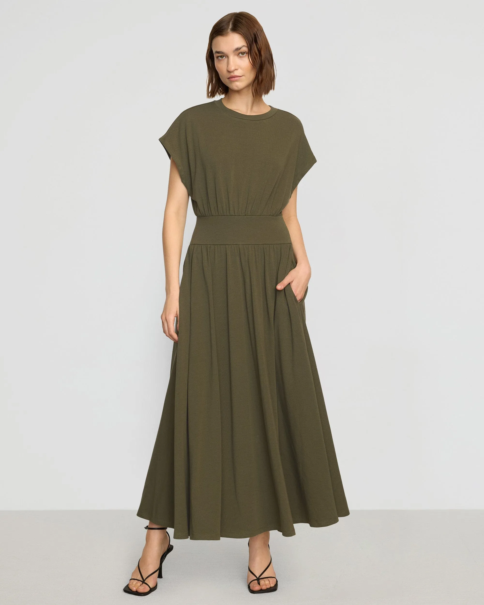 Prima Jersey Midi Dress