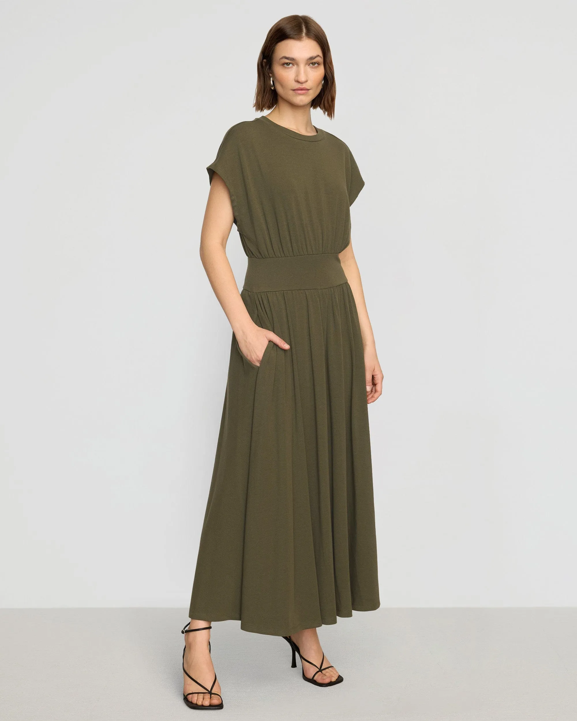 Prima Jersey Midi Dress
