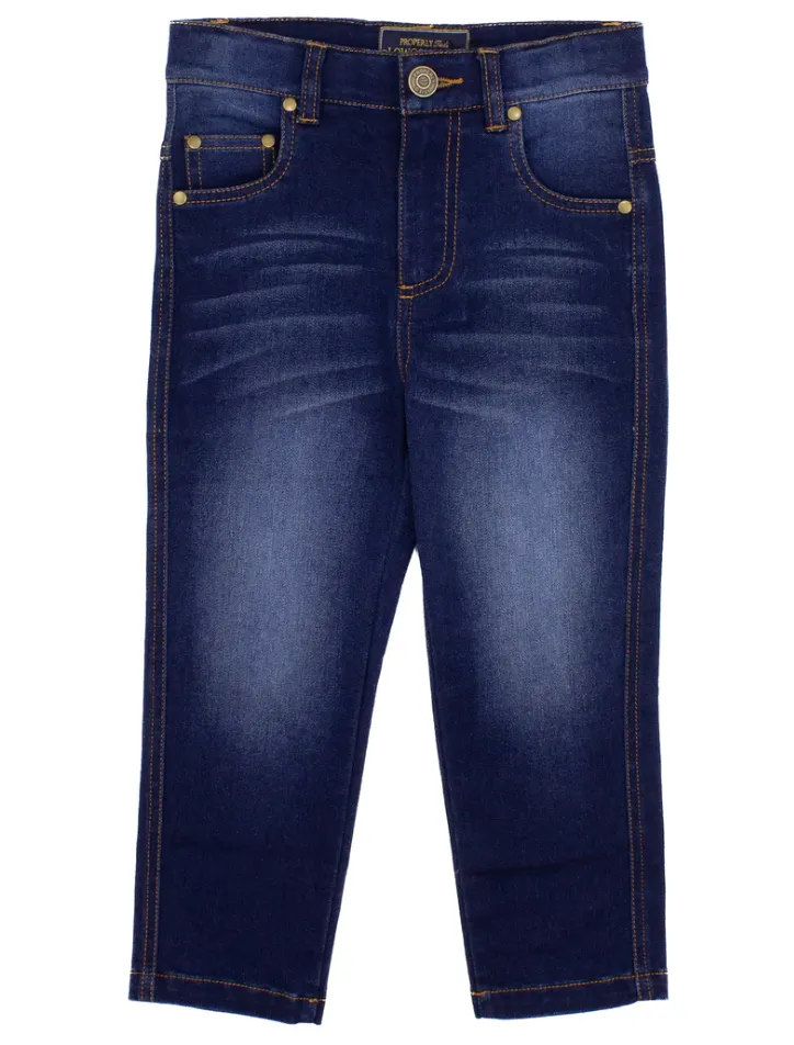 Properly Tied Boys Lowcountry Jean - Dark Wash
