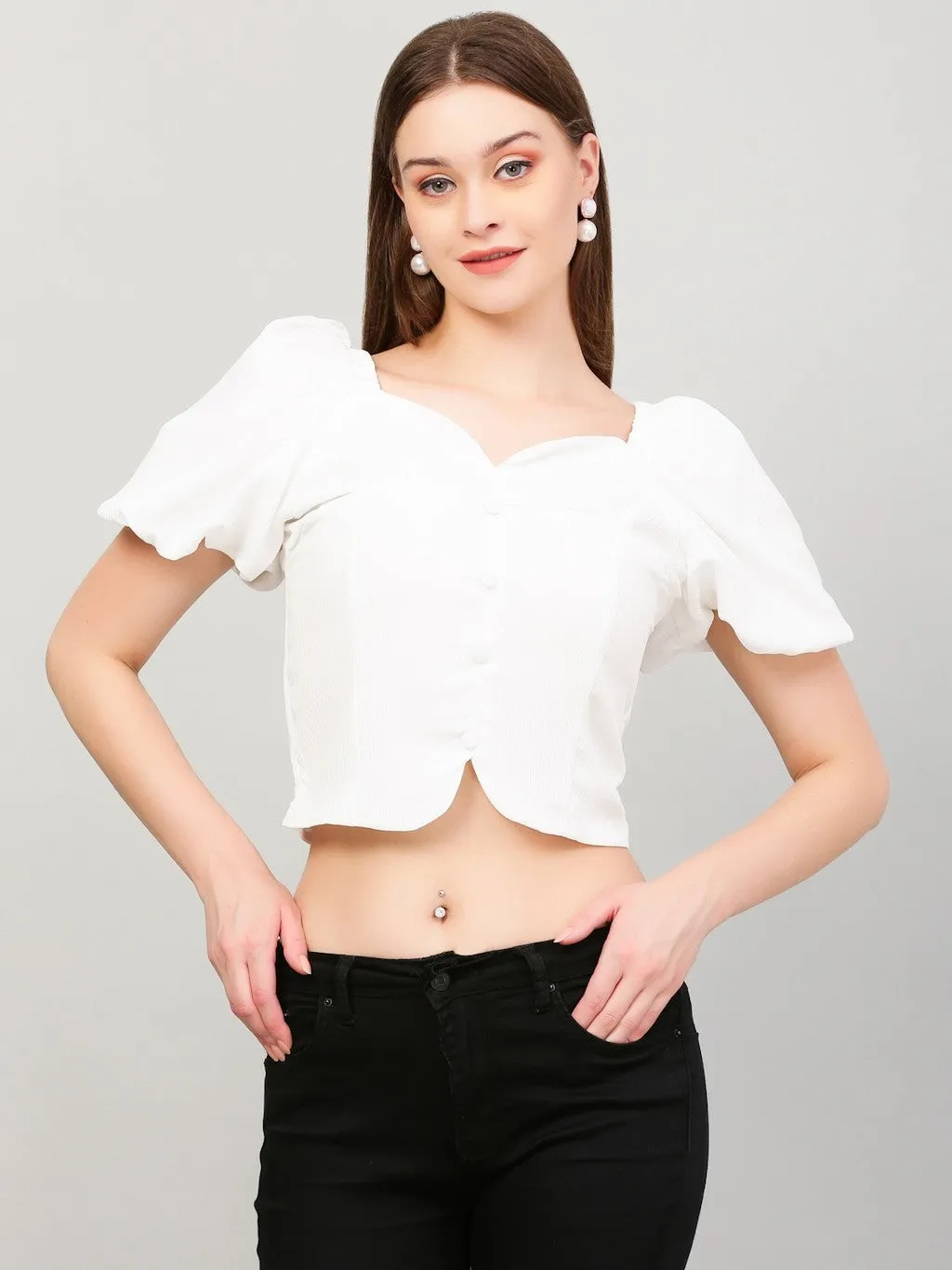 Puff Perfection Crop Top