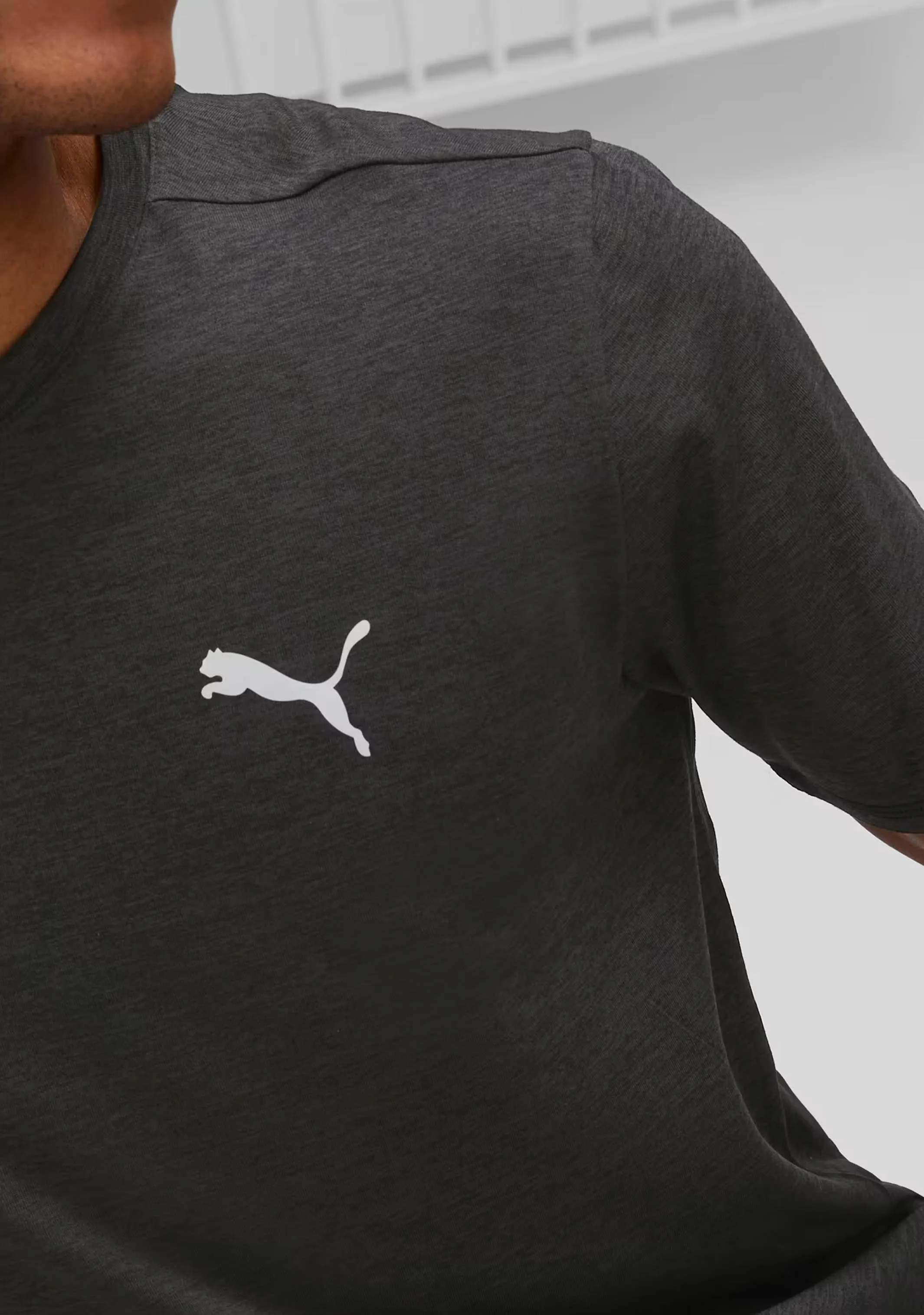 Puma Men's Run Favourite Heather Running Tee <br> 523151 01