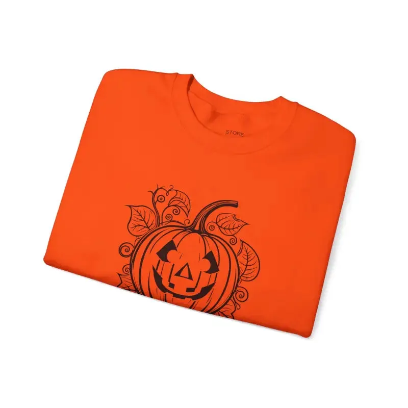 Pumpkin Spice Unisex Crewneck Sweatshirt Warm and Cozy