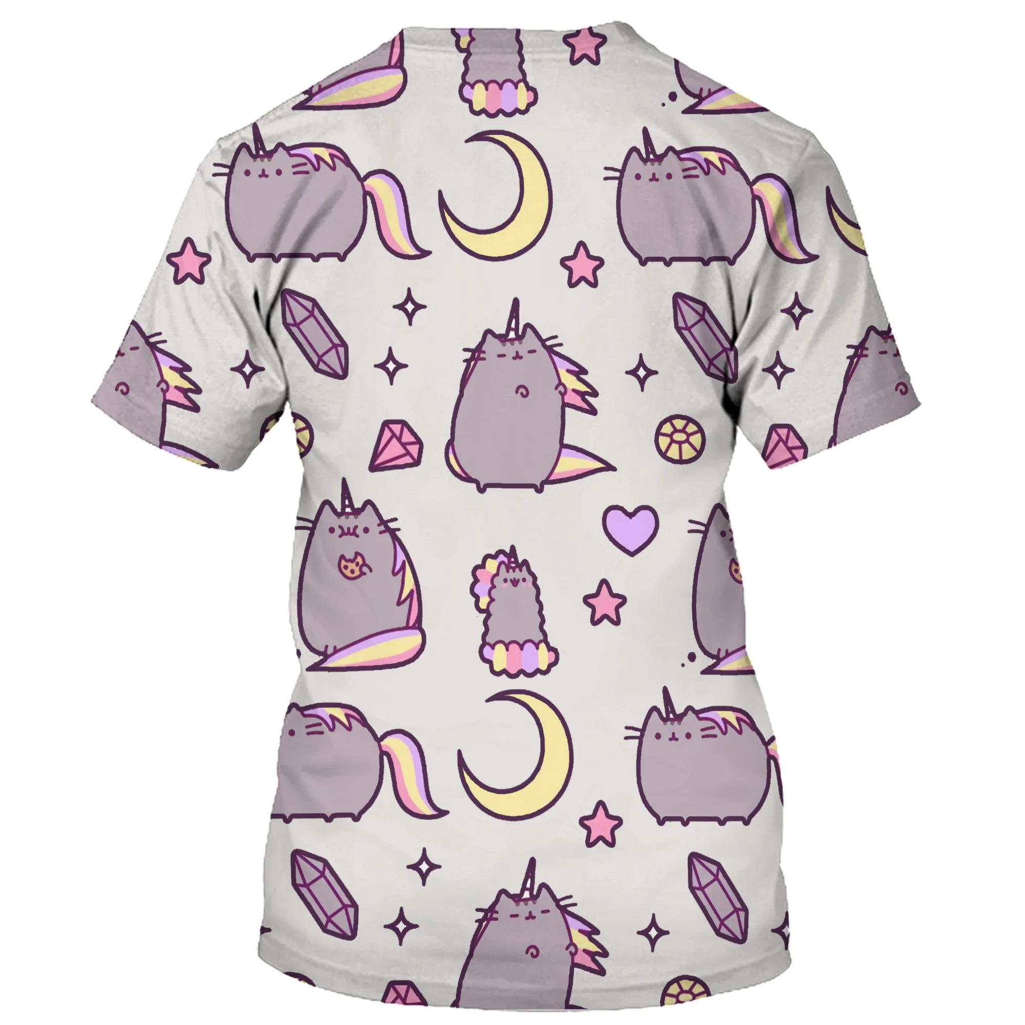 Pusheen Cat Unicorn Custom Cosplay Hoodie Tshirt QT211013